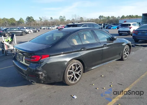 2021 BMW 530I z USA, uszkodzony, nr VIN WBA53BH04MWX08894